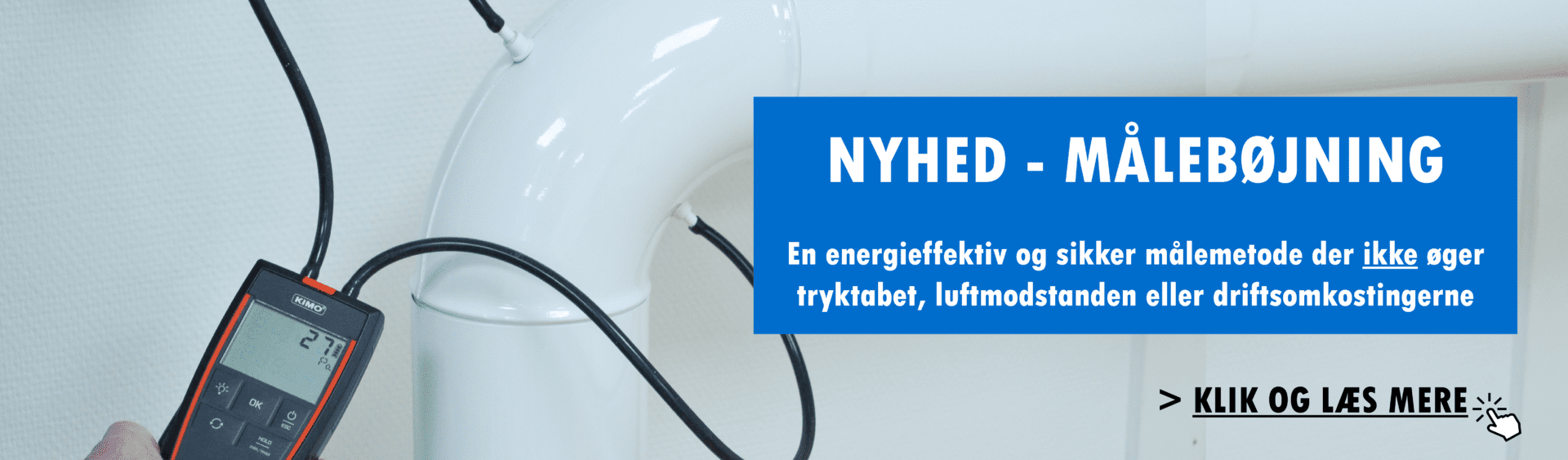 Produktnyhed – FLEXODUCT målebøjning Produktnyhed - FLEXODUCT målebøjning